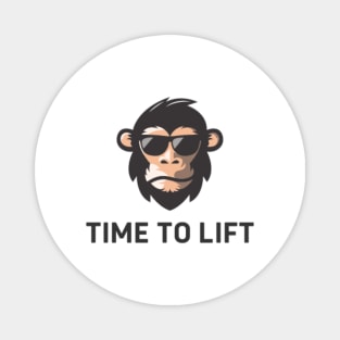 Time to Lift Fitness Apparel Magnet